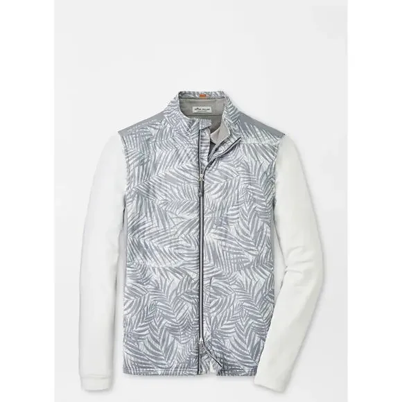 Peter Millar Crown Sport Hyperlight Fuse Elite Quilted Vest Jacket Gray M $200 - Picture 3 of 16
